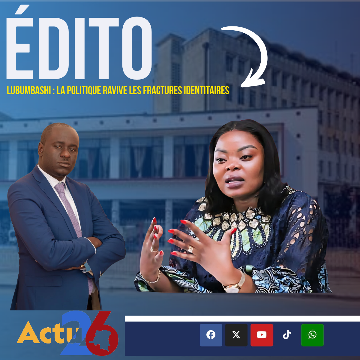 Lubumbashi : la politique ravive les fractures identitaires