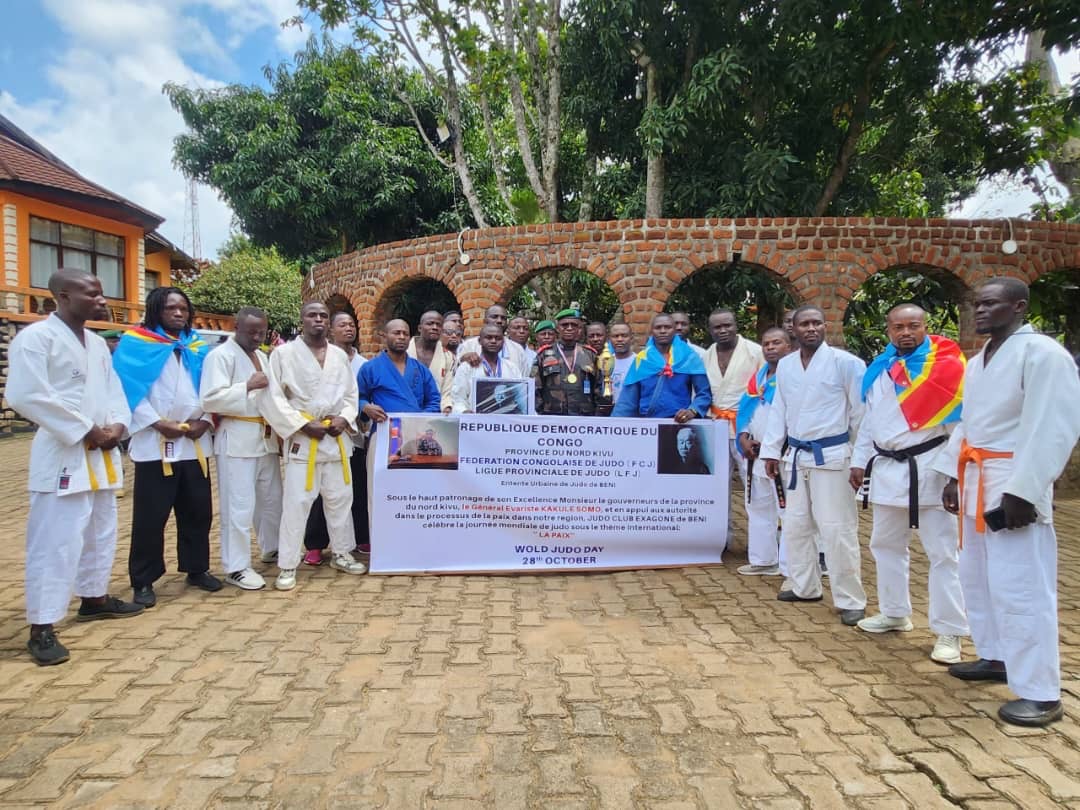 Nord-kivu – Journée mondiale du Judo: du sport, à une lutte pour la paix.