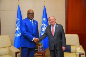 Addis-Abeba : Félix Tshisekedi et António Guterres resserrent leur alliance pour la paix dans les Grands Lacs