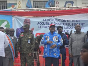 Nord-Kivu : en mission à Beni, Aimé Boji appelle à l’unité face à l’insécurité persistante